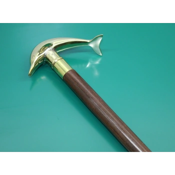 Nevamel Pirinç Yunus Balıklı Baston