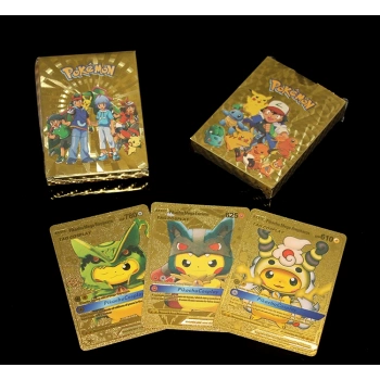 Nevamel Pokemon Oyun Kartı Altın Deste Model 1