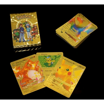 Nevamel Pokemon Oyun Kartı Altın Deste Model 3