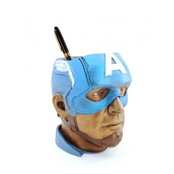 Nevamel Polyester Kaptan Amerika Kalemlik