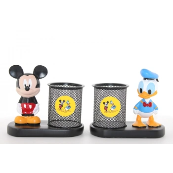 Nevamel Polyester Mickey Mouse Ve Duffy Duck Kalemlik