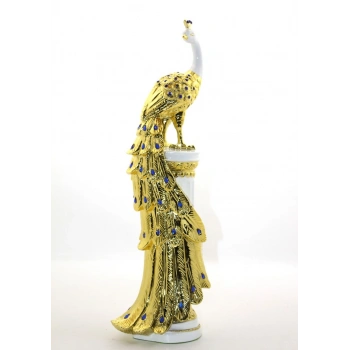 Nevamel Polyester Tavuskuşu Figürü Model 2