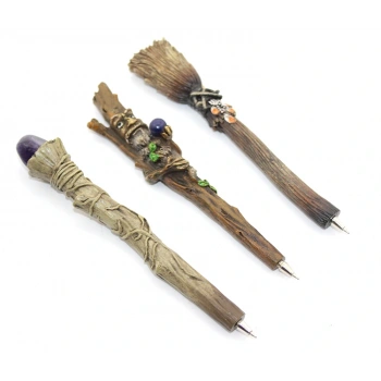 Nevamel Polyester Tükenmez Kalem Ağaç Temalı