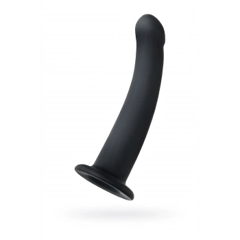 Nevamel® Popo Pleasure Serpens Anal Yapay Penis S Virajlı, Silikon, Siyah, 13 Cm