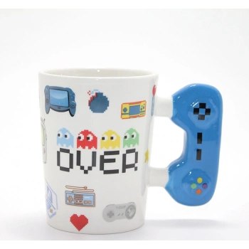 Nevamel Porselen Game Over Kupa Bardak