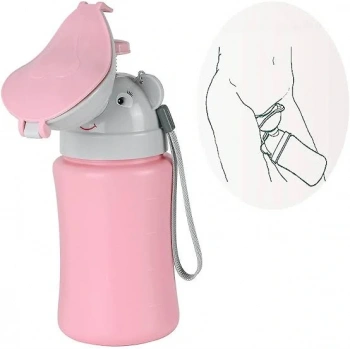 Nevamel Portatif Çocuk Pisuarı Lazımlık Kız