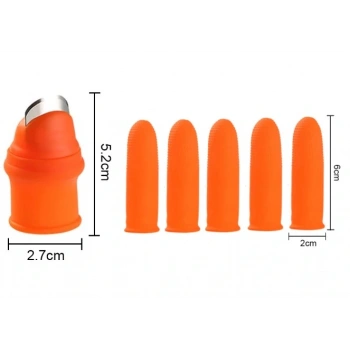 Nevamel Pratik Baş Parmak Sebze Kesme Ayıklayıcı Erkek L Set