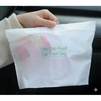 Nevamel Pratik Su Geçirmez Oto Araba Çöp Poşeti 20 Adet