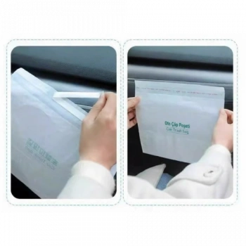 Nevamel Pratik Su Geçirmez Oto Araba Çöp Poşeti 20 Adet