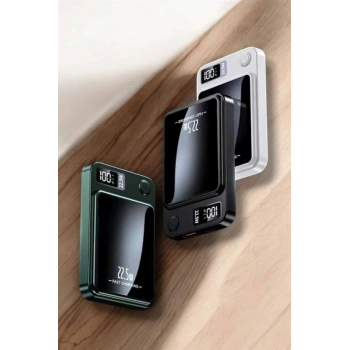 Nevamel Pratik ve Taşınabilir 10.000 mAh Wireless Powerbank Hızlı Şarj Avantajı