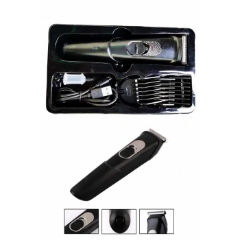 Nevamel® Pro Şarjlı Saç Sakal Tıraş Makinesi Ense Kesme Makinesi Lazer Öncesi Kısaltma