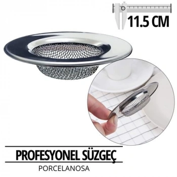 Nevamel® Profesyonel 1150 cm Çap Lavabo Süzgeci