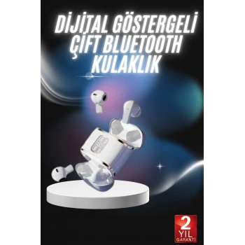 Nevamel Profesyonel Dijital Göstergeli Düşük Gecikme Bluetooth Kulaklık Çift Kulaklık