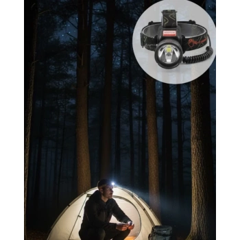 Nevamel® Profesyonel LED Kafa Feneri 3000 Lümen Güçlü Aydınlatma