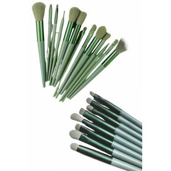 Nevamel Profesyonel Makyaj Fırça Seti 13 Parça Yumuşak Kıllı Fırça Seti Far Fırçası