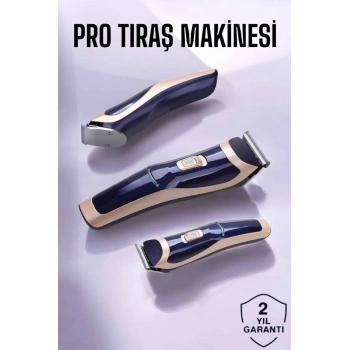 Nevamel Profesyonel Şarjlı Saç ve Sakal Traş Makinesi Kolay Kullanım