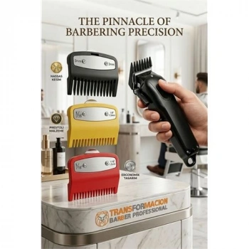Nevamel® ProfesyonelTıraş Makinesi Tarağı Seti 3lü  Absolute Professional (1.5mm 3mm) 723003