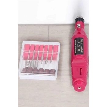 Nevamel Protez Tırnak Manikür ve Pedikür Seti Elektrikli