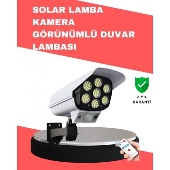 Nevamel PVC+PC Malzemeli 2si 1 Arada Güvenlik Lambası – Ayarlanabilir Başlık ve Panel Açısı