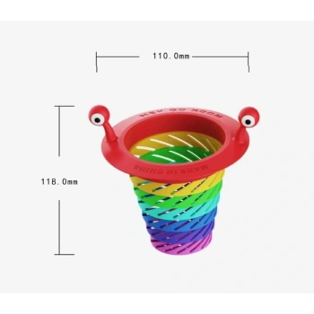 Nevamel Renkli 6 Kademeli Lavabo Süzgeci