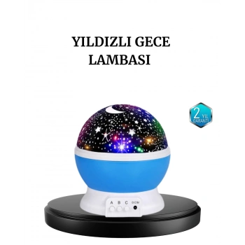 Nevamel® Renkli LED Gece Lambası 6 Işık Modlu Çocuk Odası Atmosfer Aydınlatma