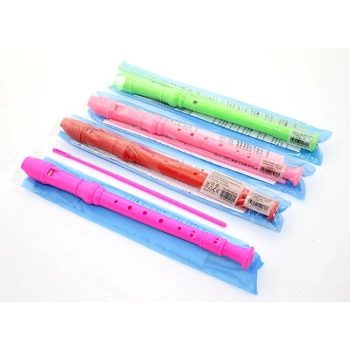 Nevamel Renkli Plastik Flüt