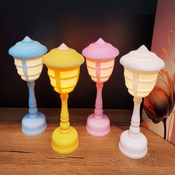 Nevamel Renkli Sokak Lambası Tasarımlı Led Işık