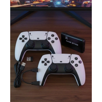 Nevamel® Retro Atari ve Konsol Oyunları Destekli 4K Game Stick