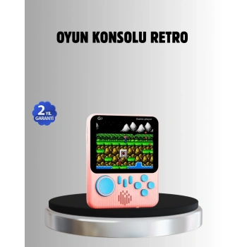 Nevamel Retro Oyun Konsolu – 3.5 İnç Ekran 666 Klasik Oyun TV Bağlantılı