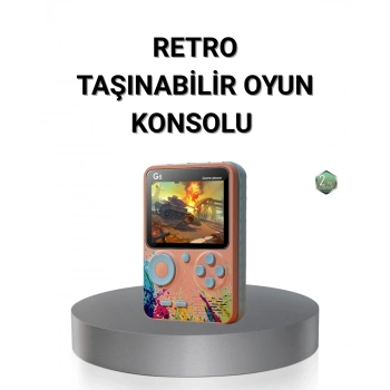 Nevamel Retro Taşınabilir Oyun Konsolu 500 Klasik Oyunlu 3.0 İnç Renkli Ekran