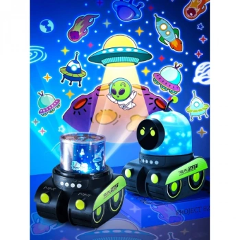 Nevamel Robot Tasarımlı Projektör Gece Lambası