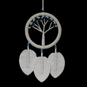 Nevamel Rüya Kovan Hayat Ağacı Dream Catcher Ekru