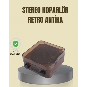 Nevamel Saatli Gece Işıklı Hoparlör – Modern ve Vintage Tasarım