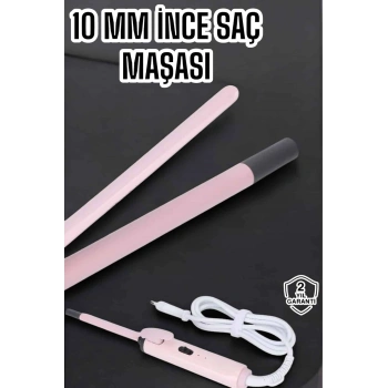 Nevamel® Saç Düzleştirici İnce Bukleler İyon Özelliği Taşınabilir Döner Kablo