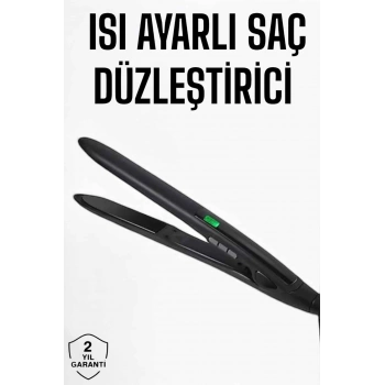 Nevamel Saç Düzleştirici Isı Ayarlı Döner Kablo Yıpranma Karşıtı
