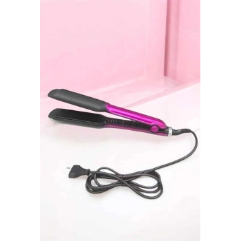 Nevamel Saç Düzleştirici Isı Ayarlı Seramik Kaplama Döner Kablo Yıpranma Karşıtı