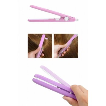 Nevamel Saç Düzleştirici Pürüzsüz Parlaklık Seyahat Tipi Taşınabilir Seramik Kaplama