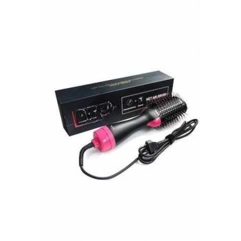 Nevamel Saç Kurutma Makinesi Saç Düzleştirici Fön Tarak Isı Ayarlı Sıkı Dişli