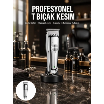 Nevamel® Saç Sakal Kesme Makinesi Lazer Epilasyon Öncesi Kısaltma Makinesi