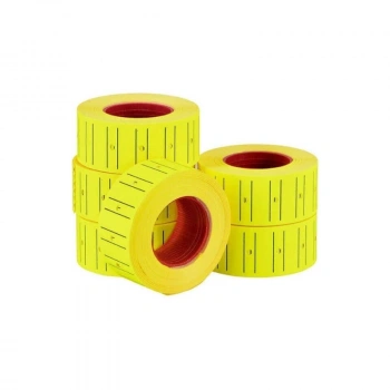 Nevamel® Sarı Fiyat Etiketi - 12x21 mm - Rulo