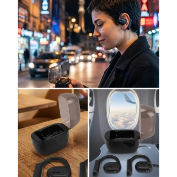 Nevamel® Şarj Kutulu Kablosuz Kulaklık Dokunmatik Kontrol Stereo Ses Deneyimi