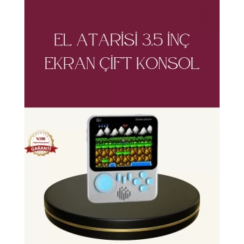 Nevamel® Şarjlı 3.5 İnç Retro Oyun Konsolu