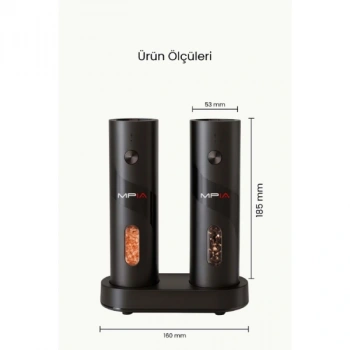 Nevamel Şarjlı Baharat Öğütücü 100 ml