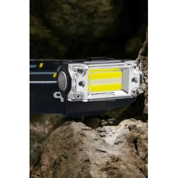 Nevamel Şarjlı Kafa Feneri Suya Dayanıklı Ayarlanabilir Kamp Feneri