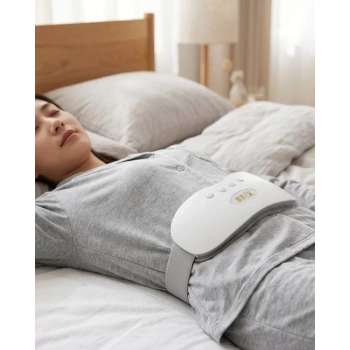 Nevamel® Şarjlı Kızılötesi Isıtmalı Titreşimli Bel ve Rahim Masaj Kemeri 45-50 Derece Ayarlı