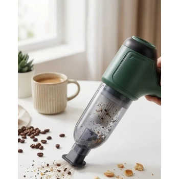 Nevamel® Şarjlı Mini El Süpürgesi Araç ve Ev İçin Pratik Temizlik