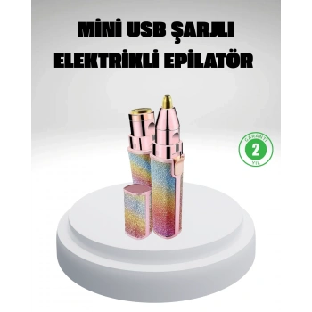 Nevamel® Şarjlı Mini Yüz ve Kaş Epilatörü – Ağrısız ve Hassas Temizlik
