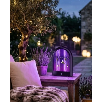 Nevamel® Şarjlı UV Böcek Öldürücü Lamba Balkon ve Bahçe İçin Uygun