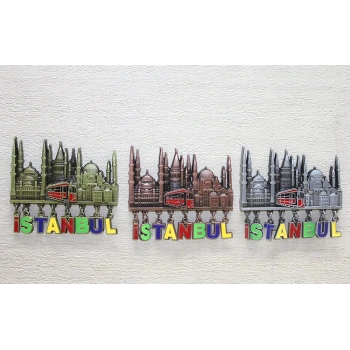 Nevamel® Sarkaçlı İstanbul Temalı Magnet - Model 3