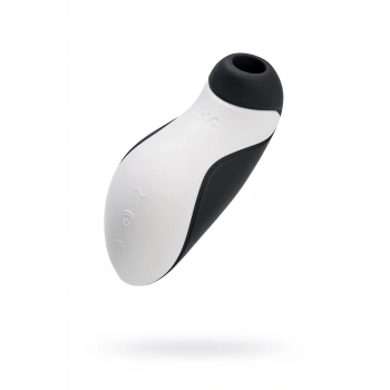 Nevamel® Satisfyer Orca Vakum Dalgası Temassız Klitoral Uyarıcı, Silikon, Siyah, 11,5 Cm